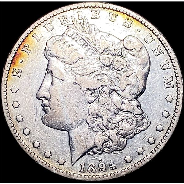 1894-O Silver Morgan Dollar NEARLY UNCIRCULATED