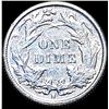 Image 2 : 1891-S Silver Seated Liberty Dime CLOSELY UNCIRCULATED