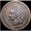 Image 1 : 1873 Indian Head Cent NICELY CIRCULATED