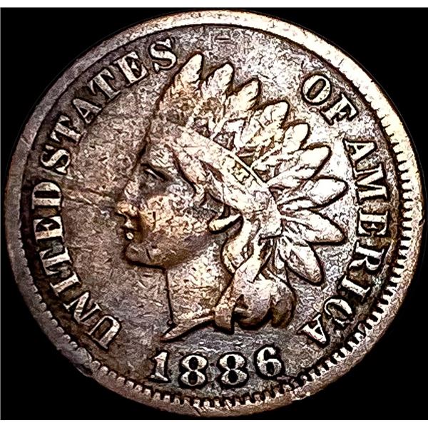 1886 Indian Head Cent LIGHTLY CIRCULATED