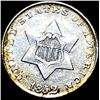 Image 1 : 1852 Silver Three-Cent Piece CLOSELY UNCIRCULATED