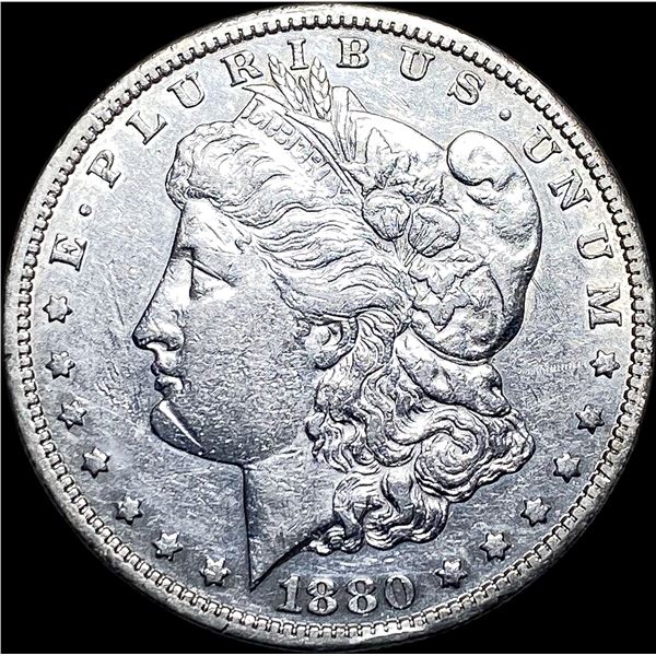 1880-CC Silver Morgan Dollar NEARLY UNCIRCULATED