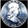 Image 1 : 1962 Franklin Silver Half Dollar CHOICE PROOF