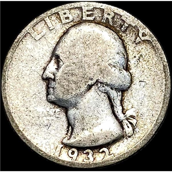 1932-S Silver Washington Quarter NICELY CIRCULATED