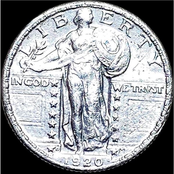 1920 Standing Liberty Silver Quarter HIGH GRADE