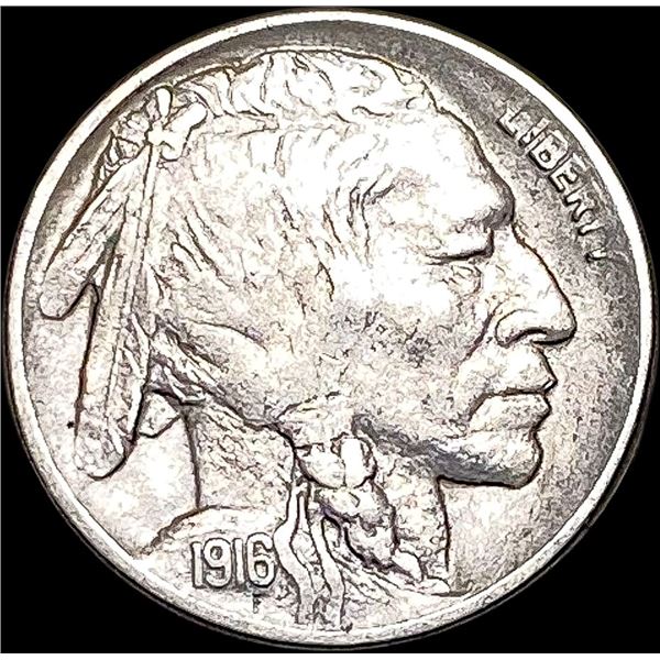 1916 Buffalo Nickel NEARLY UNCIRCULATED