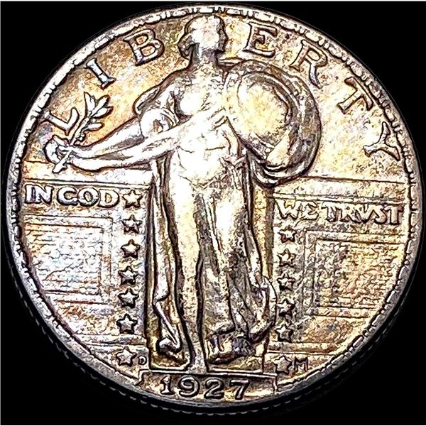1927-D Silver Standing Liberty Quarter NEARLY UNCIRCULATED