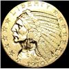 Image 1 : 1910 Indian Head Half Eagle $5 Gold UNCIRCULATED