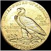 Image 2 : 1910 Indian Head Half Eagle $5 Gold UNCIRCULATED