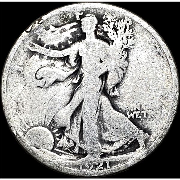 1921 Silver Walking Liberty Half Dollar NICELY CIRCULATED