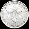 Image 1 : 1853 Silver Three-Cent Piece CLOSELY UNCIRCULATED