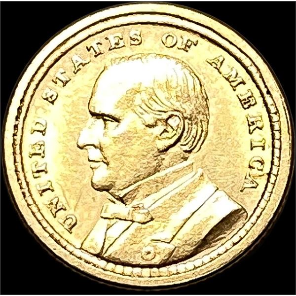 1903 Gold $1 Louisiana Purchase Expo McKinley CHOICE AU