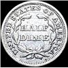 Image 2 : 1854 Arrows Seated Liberty Half Dime NEARLY UNCIRCULATED