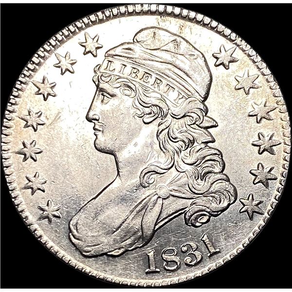 1831 Capped Bust Half Dollar CLOSELY UNCIRCULATED