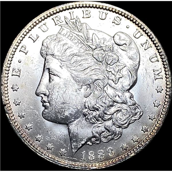 1888-S Silver Morgan Dollar CHOICE BU