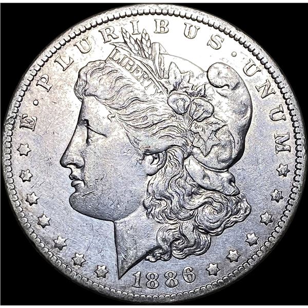 1886-O Silver Morgan Dollar NEARLY UNCIRCULATED