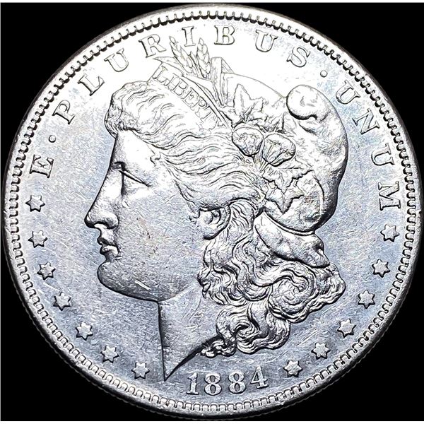 1884-S Silver Morgan Dollar CLOSELY UNCIRCULATED