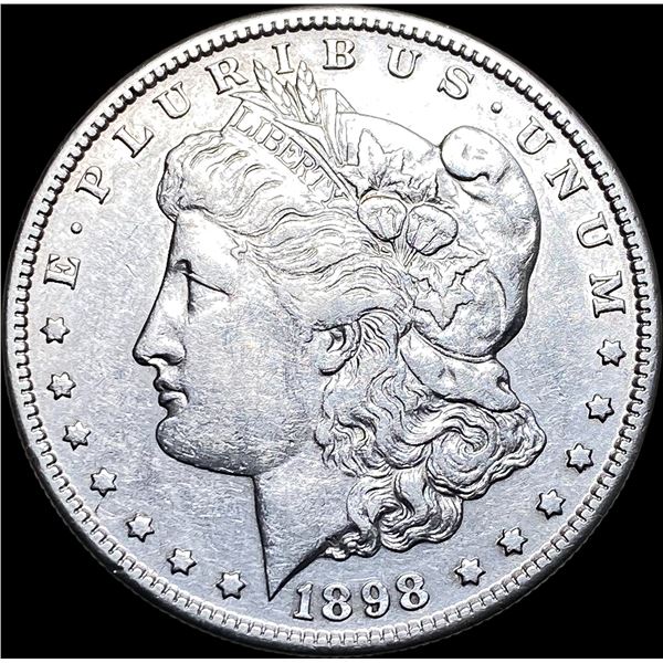 1898-S Silver Morgan Dollar NEARLY UNCIRCULATED