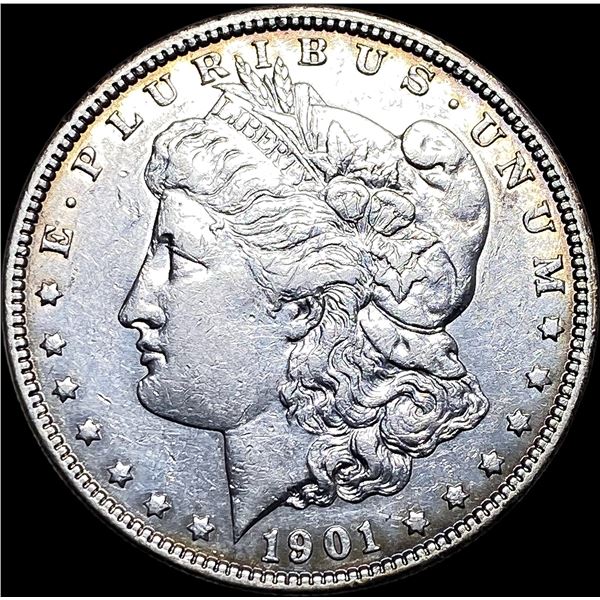 1901-S Silver Morgan Dollar CLOSELY UNCIRCULATED