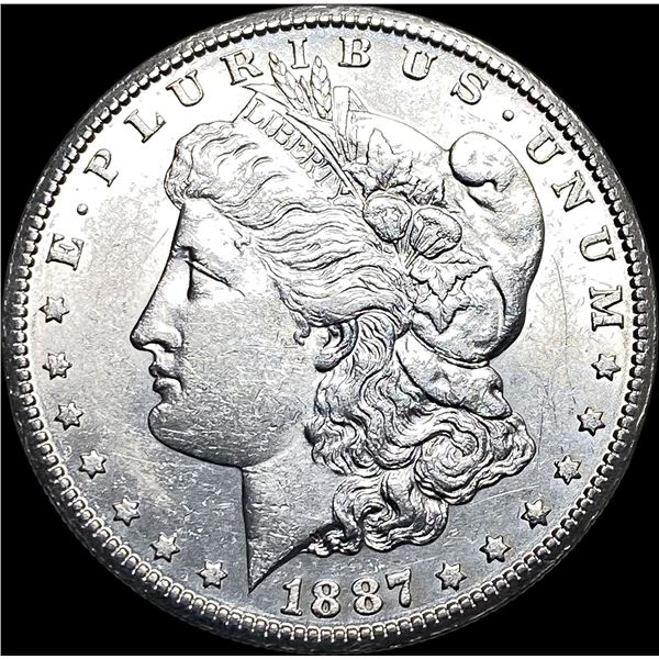 1887 Morgan Silver Dollar CLOSELY UNCIRCULATED
