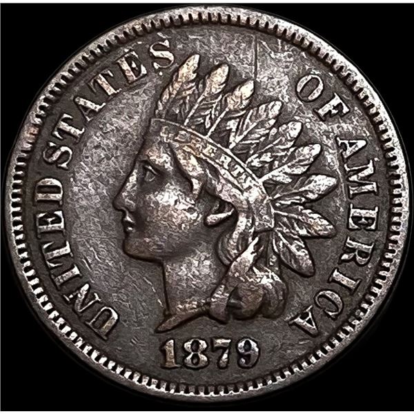 1879 Indian Head Cent NEARLY UNCIRCULATED