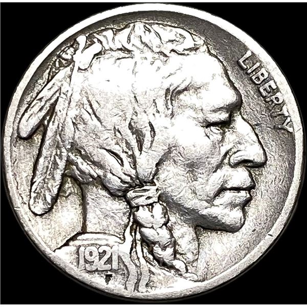 1921-S Buffalo Nickel LIGHTLY CIRCULATED
