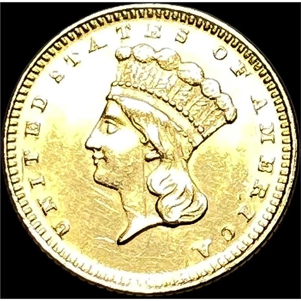 1873 Gold $1 Indian Head UNCIRCULATED