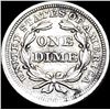 Image 2 : 1853 Arrows Seated Liberty Dime CLOSELY UNCIRCULATED