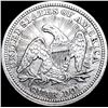 Image 2 : 1853 Arrows Seated Liberty Quarter NEARLY UNCIRCULATED