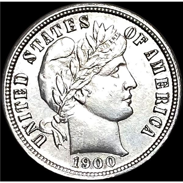 1900-S Silver Barber Dime UNCIRCULATED