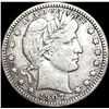 Image 1 : 1907 Barber Silver Quarter LIGHTLY CIRCULATED