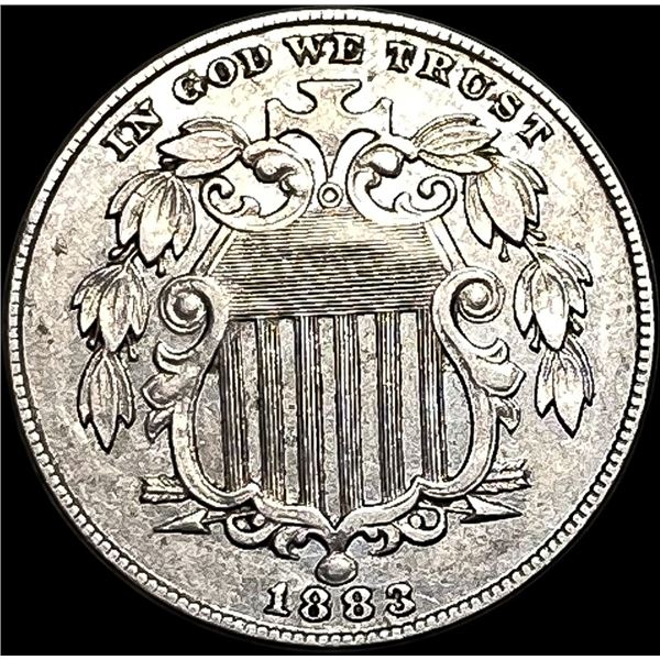1883 Shield Nickel CLOSELY UNCIRCULATED