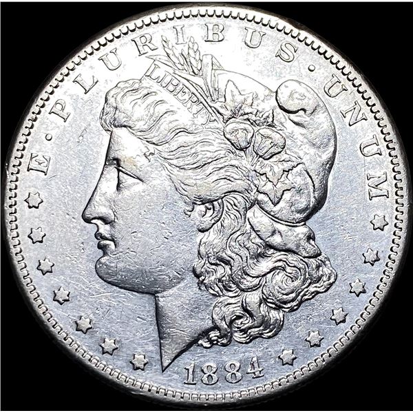 1884-S Silver Morgan Dollar CLOSELY UNCIRCULATED