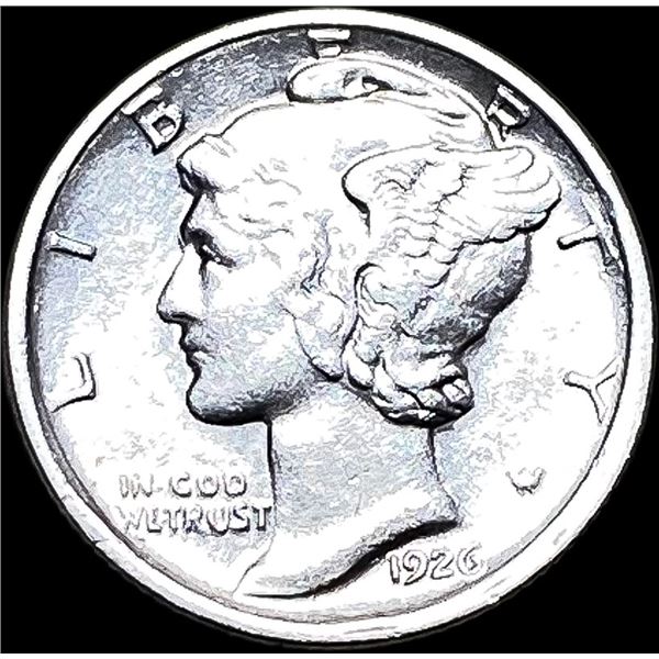 1926-S Silver Mercury Dime CLOSELY UNCIRCULATED