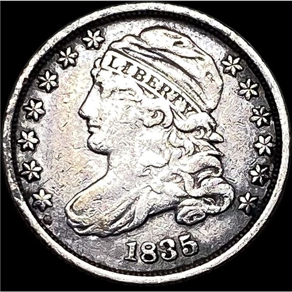 1835 Capped Bust Dime LIGHTLY CIRCULATED