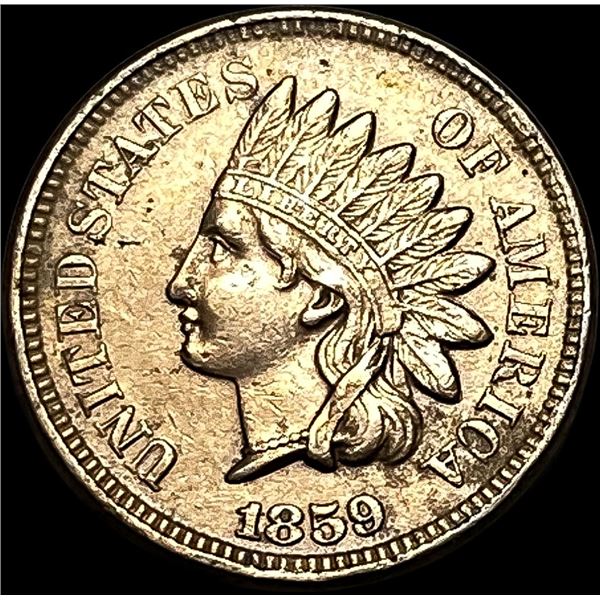 1859 Copper-Nickel Indian Head Cent CLOSELY UNCIRCULATED
