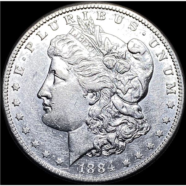 1884-S Silver Morgan Dollar CLOSELY UNCIRCULATED