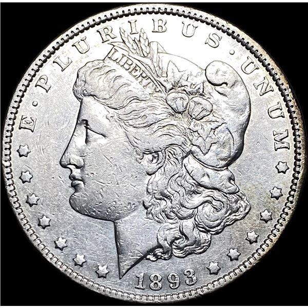 1893-S Silver Morgan Dollar NEARLY UNCIRCULATED