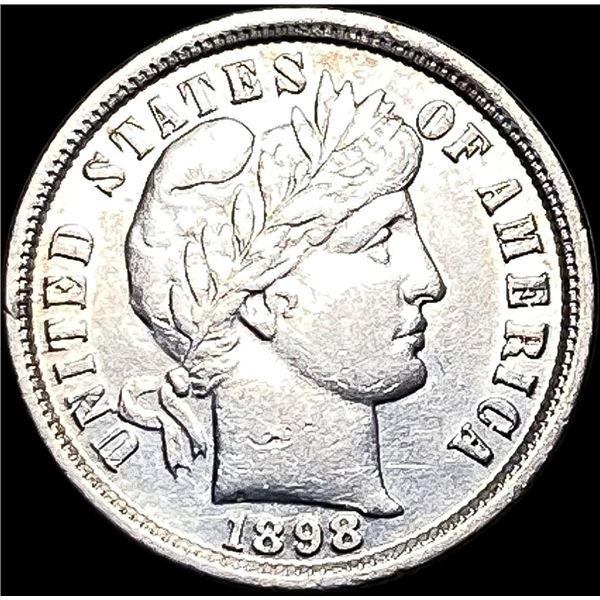 1898 Barber Dime CLOSELY UNCIRCULATED