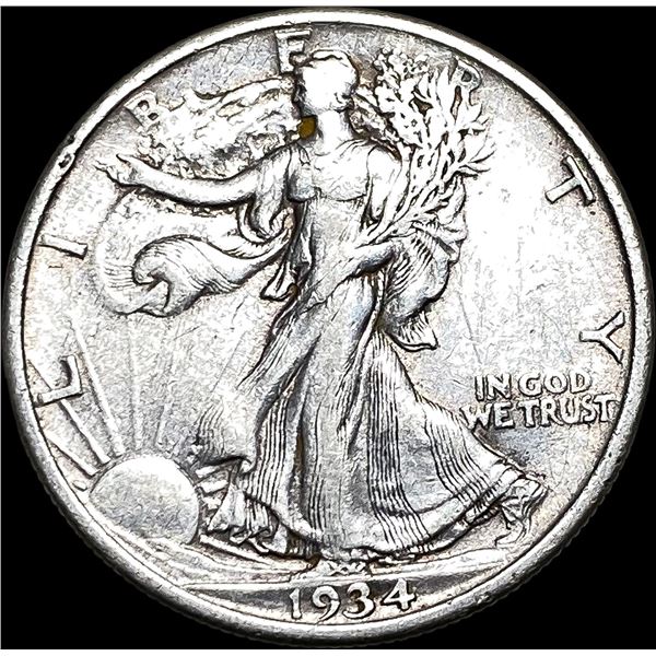 1934 Walking Liberty Half Dollar NEARLY UNCIRCULATED