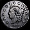 Image 1 : 1833 Coronet Head Large Cent NICELY CIRCULATED