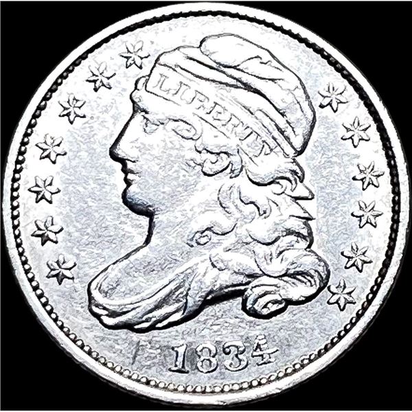 1834 Capped Bust Dime CLOSELY UNCIRCULATED