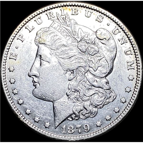 1879-S Silver Morgan Dollar CLOSELY UNCIRCULATED
