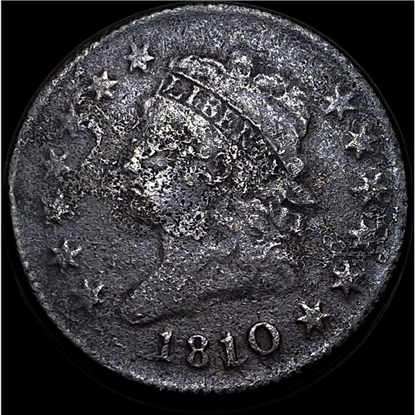 1810 Classic Head Large Cent NICELY CIRCULATED