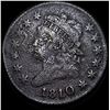 Image 1 : 1810 Classic Head Large Cent NICELY CIRCULATED