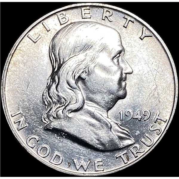 1949-D Silver Half Dollar Franklin UNCIRCULATED