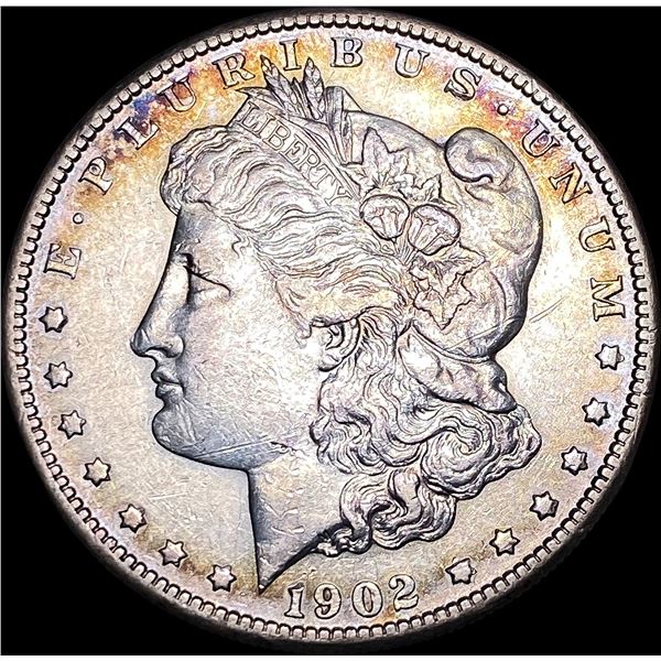 1902-S Silver Morgan Dollar CLOSELY UNCIRCULATED
