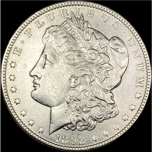 1892-S Silver Morgan Dollar CLOSELY UNCIRCULATED