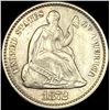 Image 1 : 1872 Seated Liberty Half Dime CLOSELY UNCIRCULATED