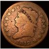 Image 1 : 1812 Classic Head Large Cent NICELY CIRCULATED
